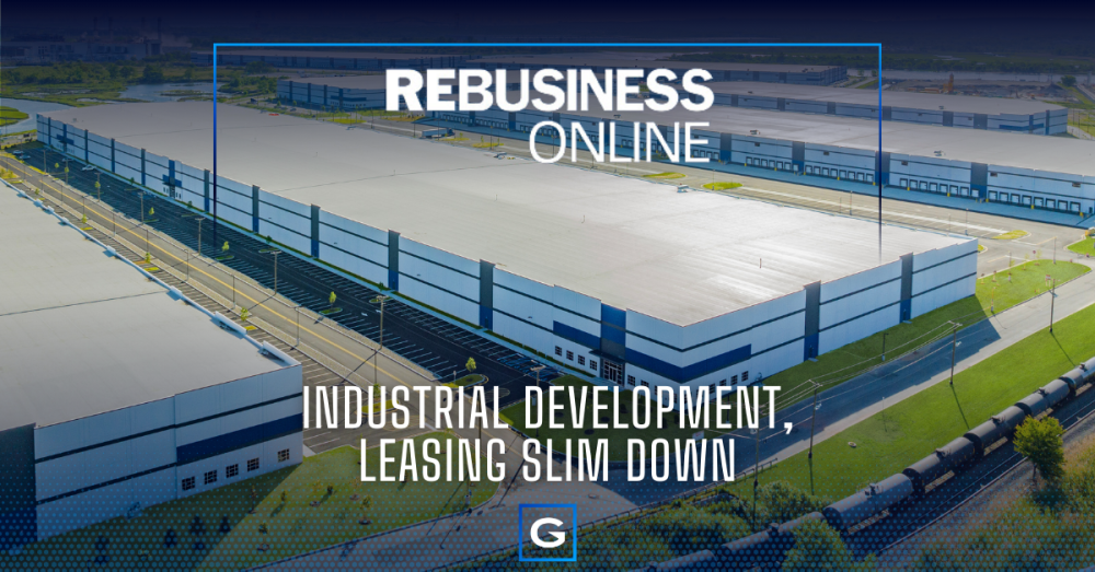 Industrial Development, Leasing Slim Down