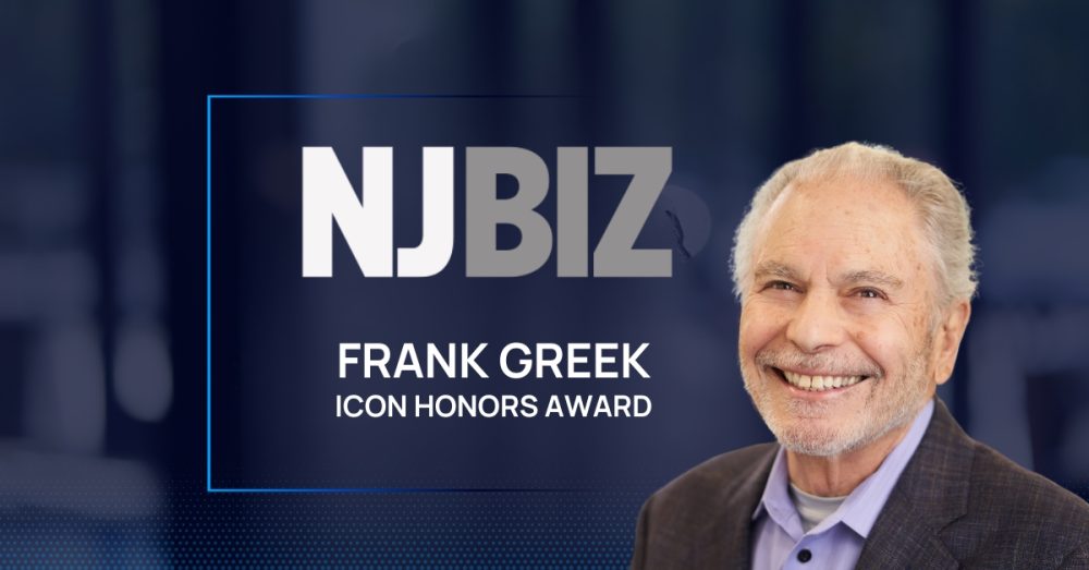 Frank Greek Recognized by NJBIZ as a 2023 ICON Honoree